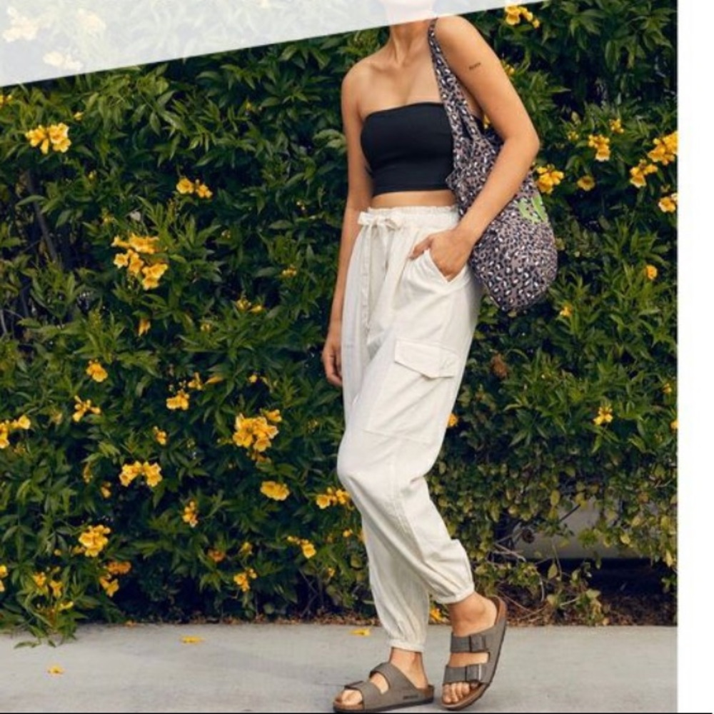 Aerie paperbag cargo joggers